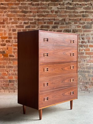 Rosewood Dresser By Berhard Pederson For Bernhard Pedersen Son