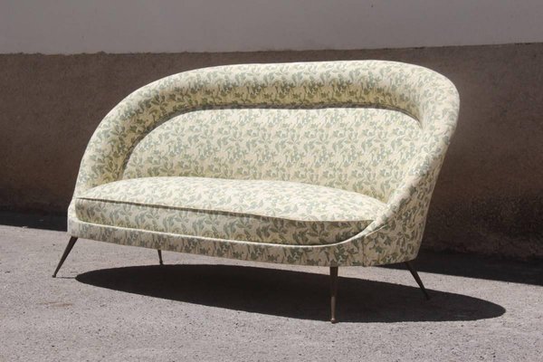 Mid Century Italian Floral Sofa 1950s For Sale At Pamono