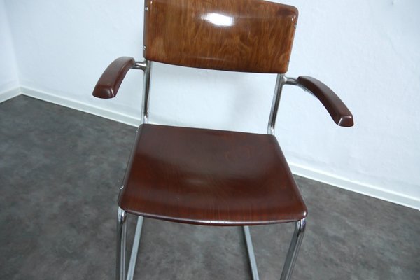 Bremshey Hocker Bauhaus Mart Stam Stahlrohr