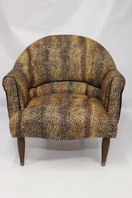Vintage Leopard Print Armchair For At Pamono Leopard Print Armchair For At Pamono