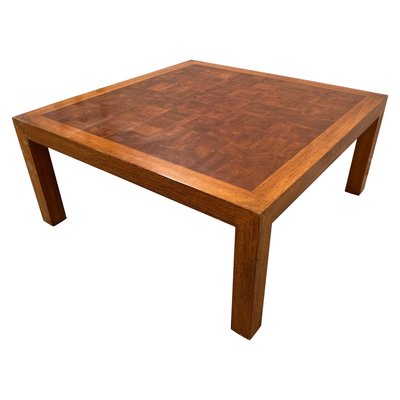 Burl Wood Coffee Table by Drexel 1950s
