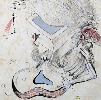 The Drawers Etching By Salvador Dali 1967 For Sale At Pamono