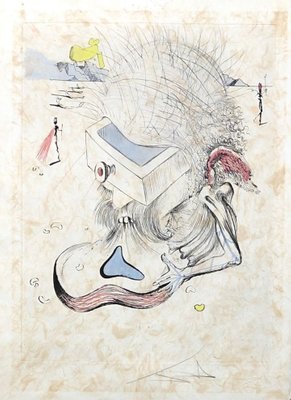 The Drawers Etching By Salvador Dali 1967 For Sale At Pamono