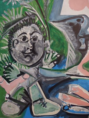 M/ütter Lomoko Pablo Picasso Malerei die Kinder pflegen Malerei Leinwand Poster Wandkunst Bild f/ür Wohnzimmer Dekor Druck auf Leinwand 50x70cm ungerahmt