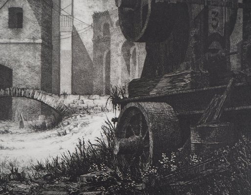 La Revolution Industrielle Engraving By Gerard Trignac For Sale At Pamono