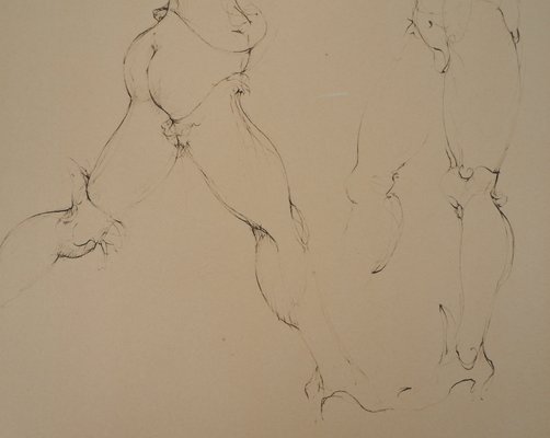 Leonor Fini engraving The Dreamer Leonor Fini engraving The Dreamer