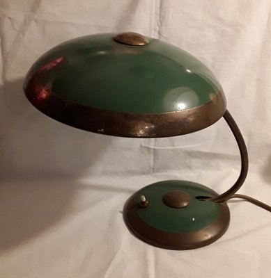 Lampada da tavolo vintage in ottone, Germania, anni '50 in vendita