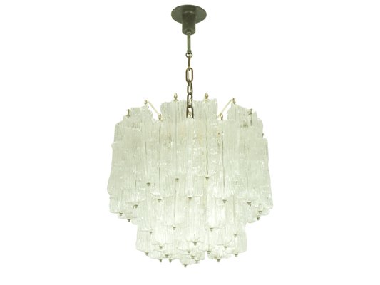 Murano Glass Chandelier by Toni Zuccheri for Venini | #73647 Murano Glass Chandelier by Toni Zuccheri for Venini | #73647