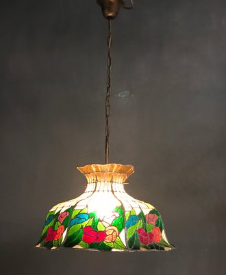 Vintage Tiffany Pendant Lamp 1970s For Sale At Pamono