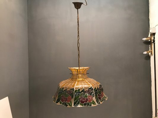 Vintage Tiffany Pendant Lamp 1970s For Sale At Pamono