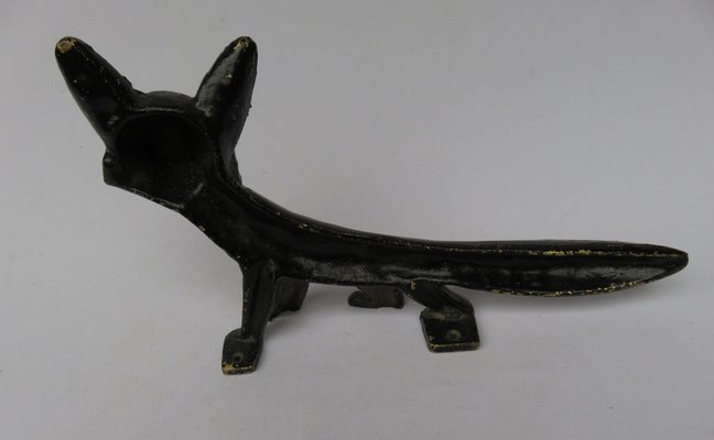 Black Lacquered Brass Boot Jack, 1950s for sale at Pamono