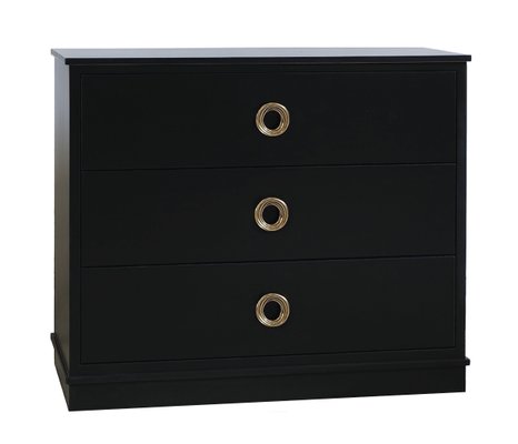 Edoardo Chest Of Drawers With Handles By Isabella Costantini For