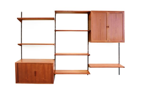 Mid Century Teak Wall Unit By Kai Kristiansen For Fm Møbler At Pamono - Mid Century Modern Teak Wall Unit Mid Century Teak Wall Unit By Kai Kristiansen For Fm Møbler At Pamono - Mid Century Modern Teak Wall Unit