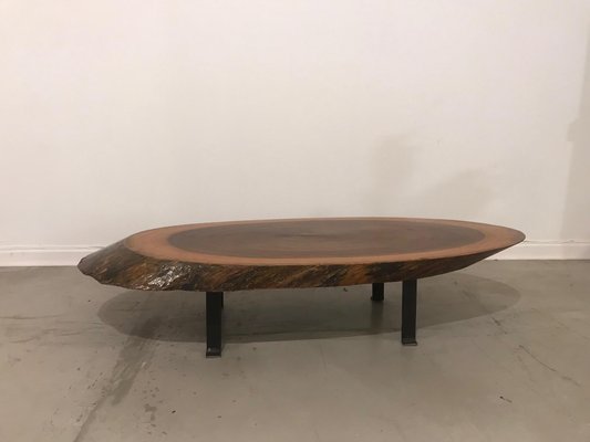 Wood Coffee Table 1970s For At Pamono, Extra Large Round Coffee Table