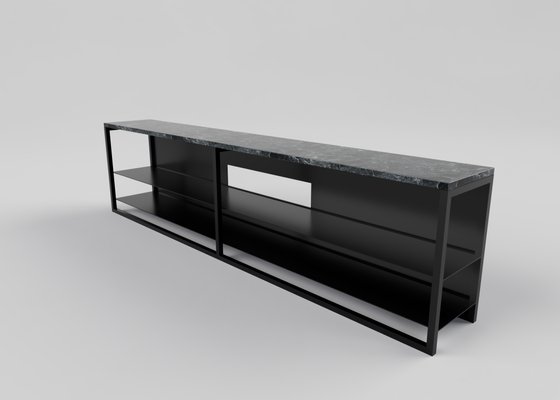 Black tv console table deals