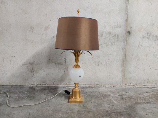 glass pineapple table lamp