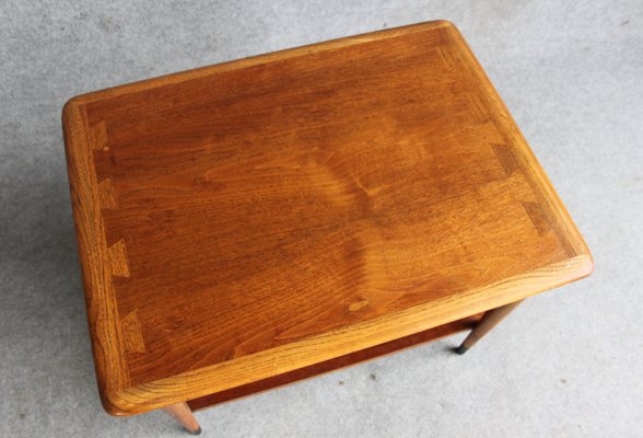 Oak And Teak Coffee Table By Lane Altavista For Lane Furniture