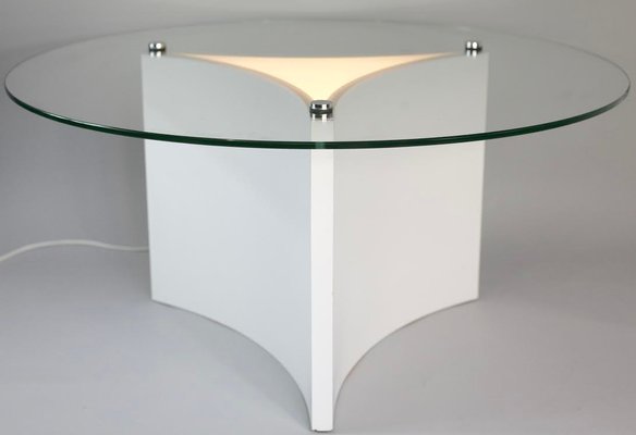 Illuminated Coffee Table By Louis Paolozzi For Monopoly 1960s For Sale At Pamono
