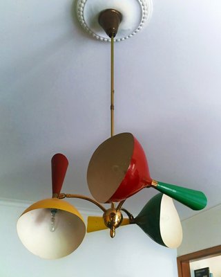 Italian Ceiling Lamp From Stilnovo 1950s For Sale At Pamono