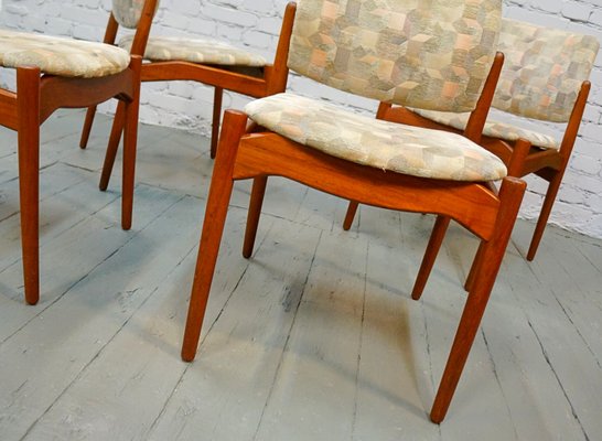 Dining Chairs By Erik Buch For Orum Mobelfabrik 1960s Set Of 4 For Sale At Pamono