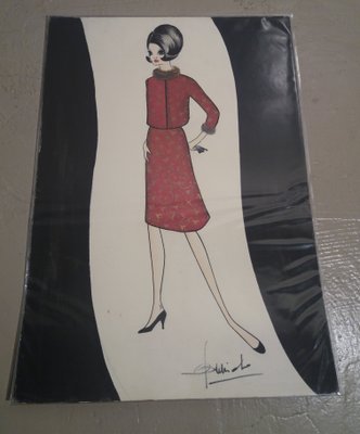 Disegni Di Dada Per Rosier Anni 60 Set Di 5 In Vendita Su Pamono