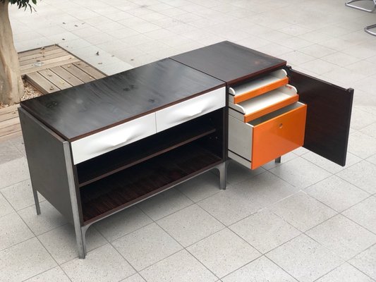 Rosewood Desk By Raymond Loewy For Doubinsky 1960s For Sale At Pamono