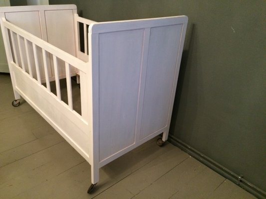 Antique wood crib sale