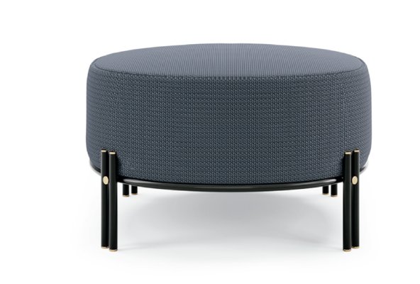 Metal 2024 upholstered bench