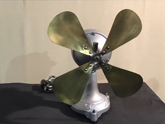 Antiker Italienischer Ventilator Aus Gusseisen Von Marelli