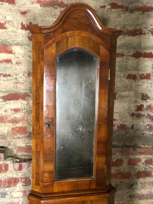 Vintage English Marquetry Corner Cabinet For Sale At Pamono