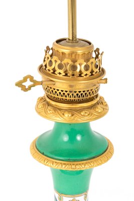 Lampes De Bureau Anciennes En Porcelaine Verte Bronze Annees 1880 Set De 2 En Vente Sur Pamono