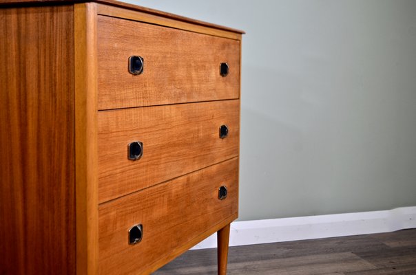 Walnut And Beech Chest Of Drawers 1960s For Sale At Pamono