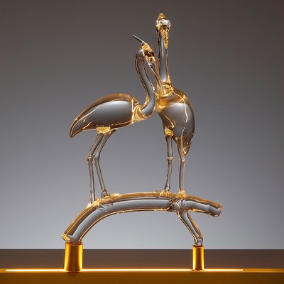 Heron Table Lamp From E Sumi Collection By Simone Crestani For