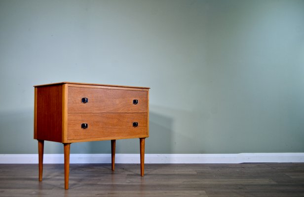 Walnut And Beech Chest Of Drawers 1960s For Sale At Pamono