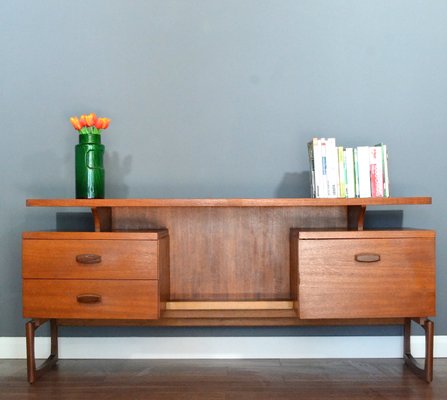 Floating Top Teak Desk From G Plan 1960s For Sale At Pamono