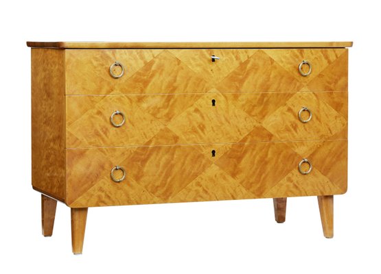 Scandinavian Birch Dresser 1940s For Sale At Pamono