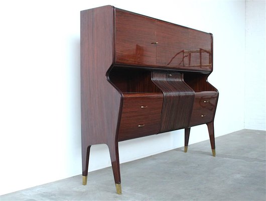 Mahogany Cabinet By Osvaldo Borsani For Atelier Borsani Varedo