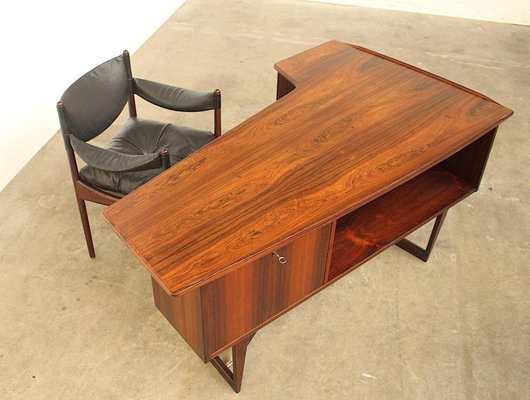 Schreibtisch Stuhl Aus Palisander Von Peter Lovig Nielsen 1956