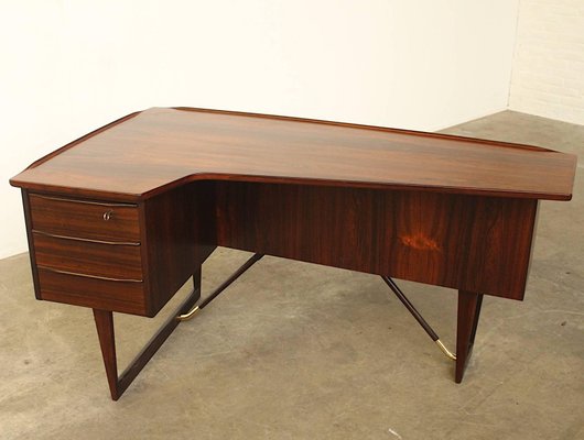 Schreibtisch Stuhl Aus Palisander Von Peter Lovig Nielsen 1956