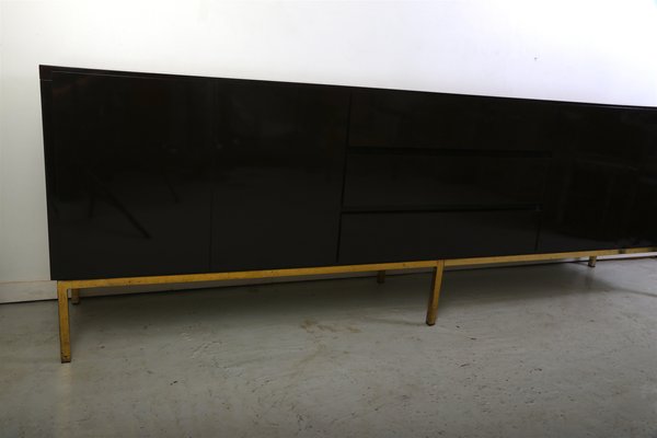 Lacquered Credenza By Jean Claude Mahey For Roche Bobois 1970s
