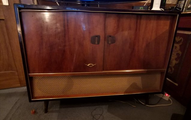 Radio Record Player From Grundig 1950s For Sale At Pamono