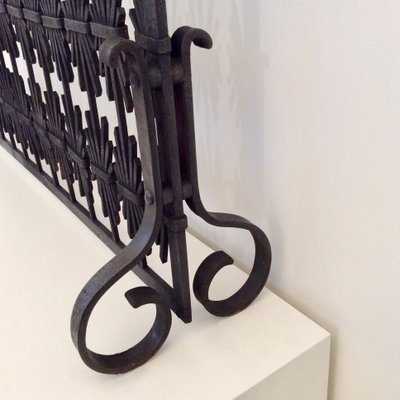 French Wrought Iron Room Divider 1950s