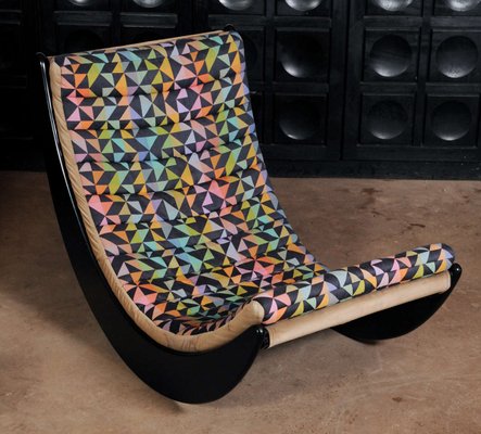 Verner panton rocking hot sale chair
