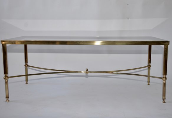 Hollywood Regency Brass Coffee Table 1970s For Sale At Pamono