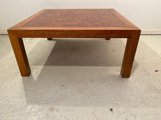 Drexel side sale table with drawer