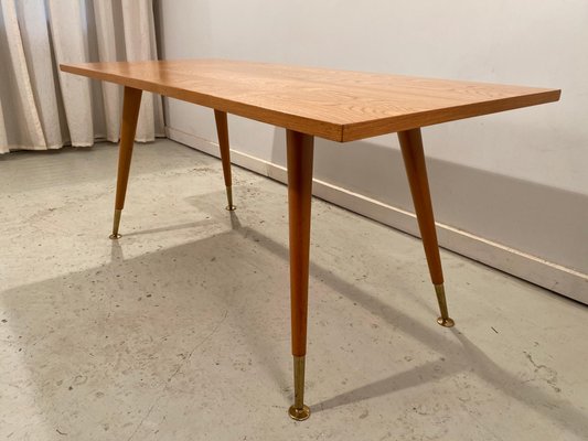 German Maple Side Table from Ilse M bel 1950s