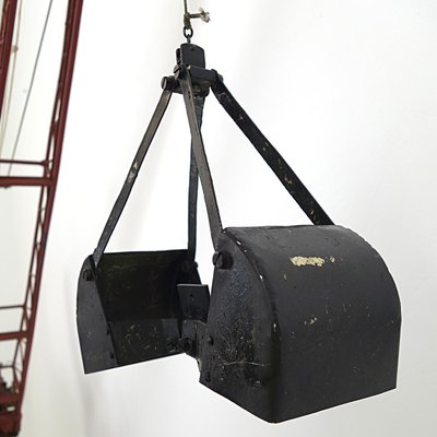 Antique Steel Crane Toy