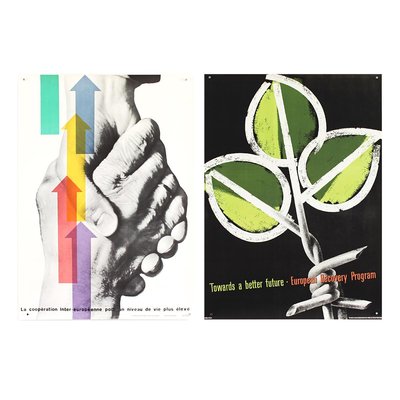 Marshall Plan Poster Von Norman Jaques 1950er 25er Set Bei Pamono Kaufen