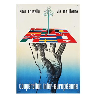 Marshall Plan Posters from Kühn en Zoon, 1950s, Set of 25 for sale at Pamono