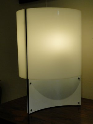 Lampada Da Tavolo Di Massimo Vignelli Per Flos Anni 70 In